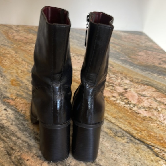 Tommy Hilfiger Chunky Heel Boots - Picture 6 of 10